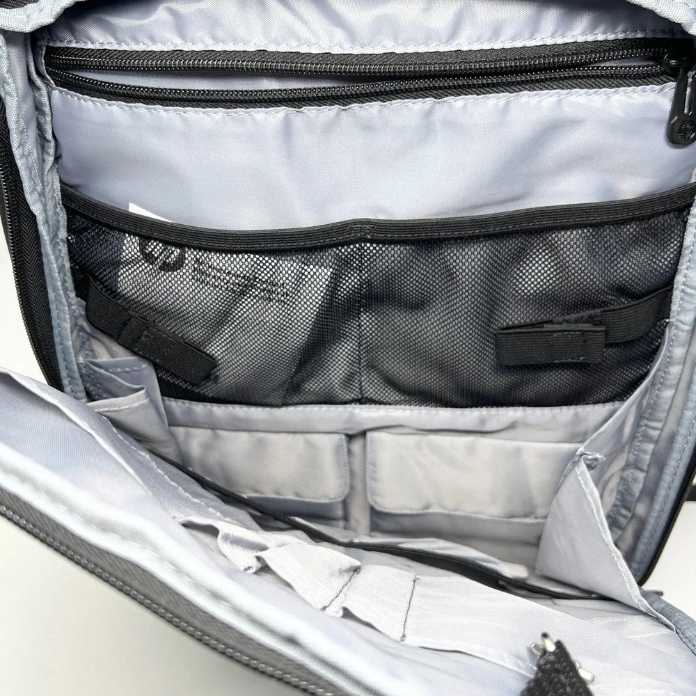 HP‎ Slim Black Backpack Padded Solid Pattern Universal Laptop for 15.6